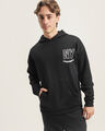 Sudadera Hoodie Oversize,NEGRO