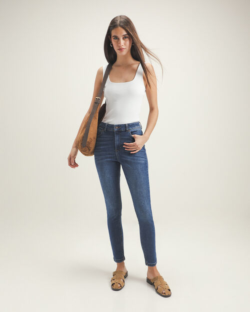 Jeans Push Up Azul