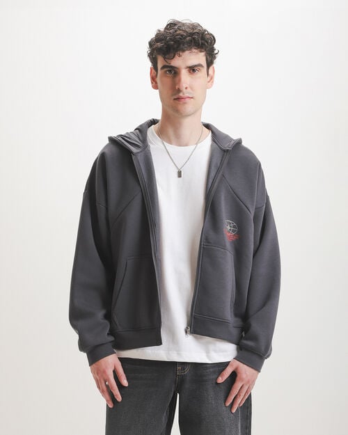 Sudadera Gris Oversize