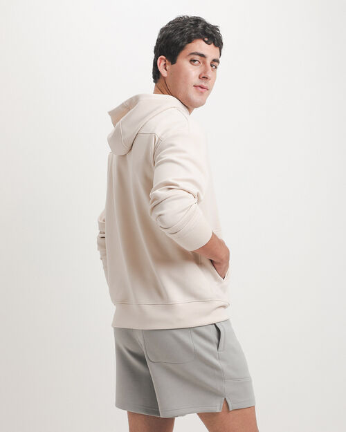 Sudadera Cerrada Beige