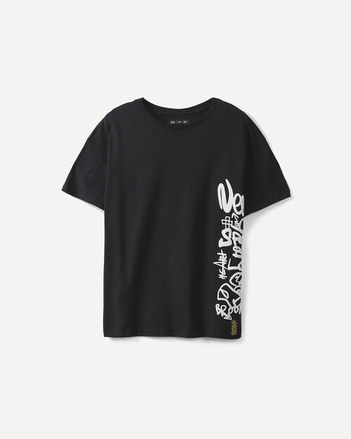 Playera Relaxed Dise&ntilde;o