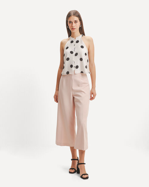 Pantal&oacute;n Rosa Cropped