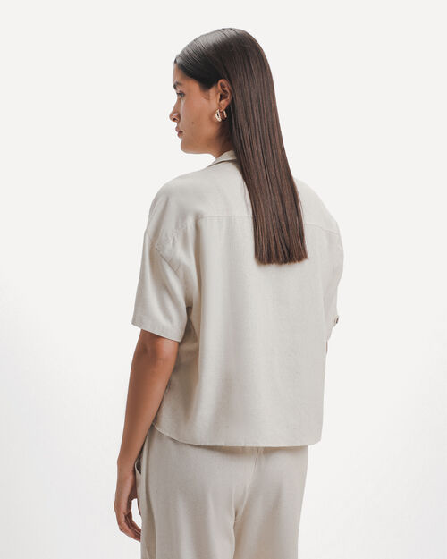 Camisa Relaxed Lino
