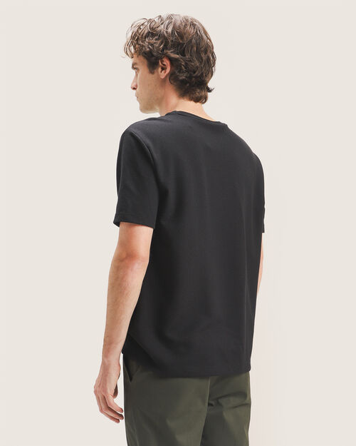 Playera Negro Manga Corta