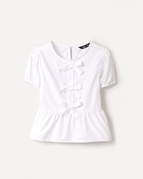 Blusa Blanca Mo&ntilde;os