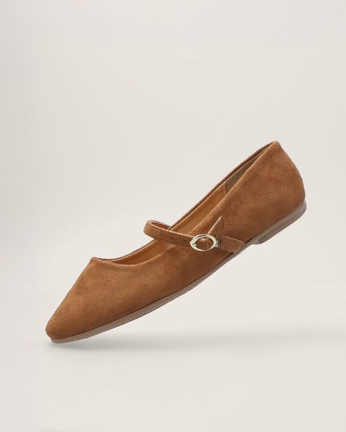 Balerina Plana Caf&eacute;