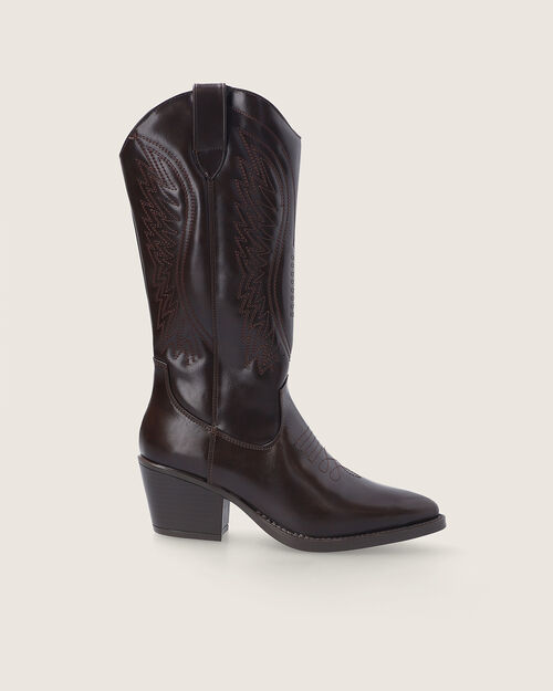 Bota Vaquera Caf&eacute;