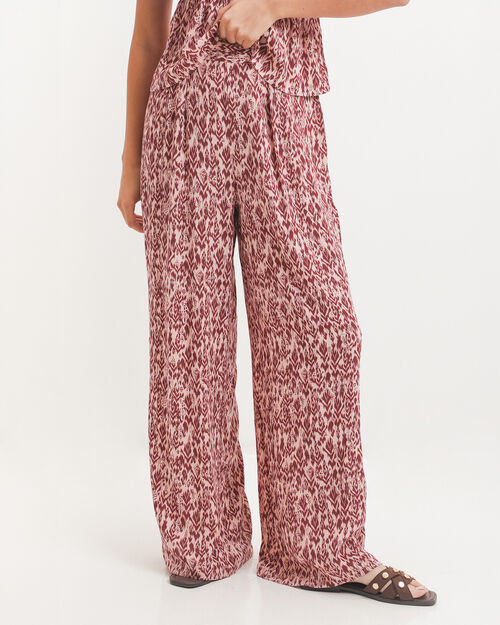Pantal&oacute;n Straight Estampado