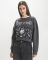 Sudadera Cropped Jack,GRIS OBSCURO