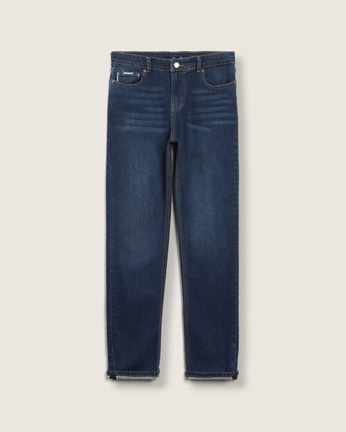 Jeans Fit Slim Azul Marino