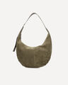 Bolso Negro Aplicaciones,OLIVO MEDIO
