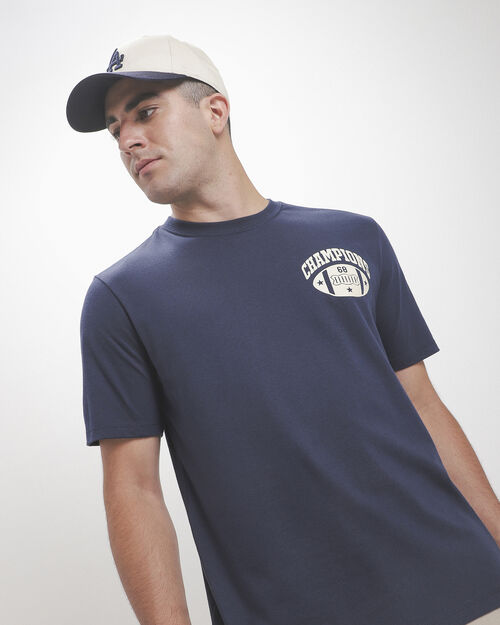 Playera Azul B&aacute;sica