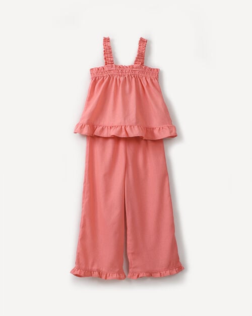 Conjunto Lino Coral