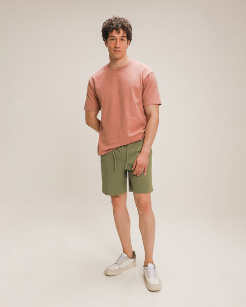 Playera Rosa Con Estructura