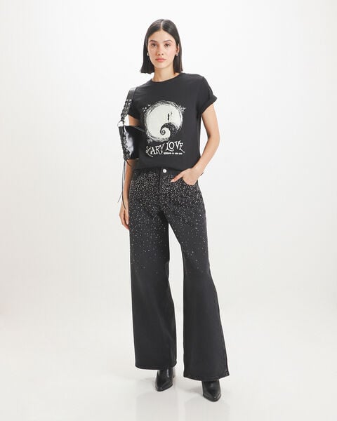 Wide Leg Jeans Brillos
