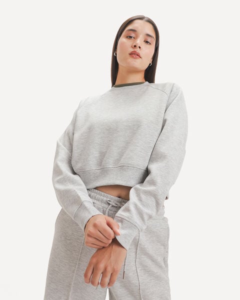 Sudadera Gris Relaxed