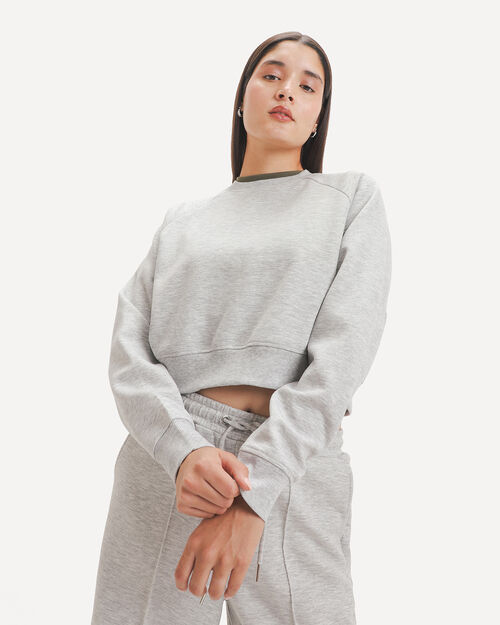 Sudadera Gris Relaxed