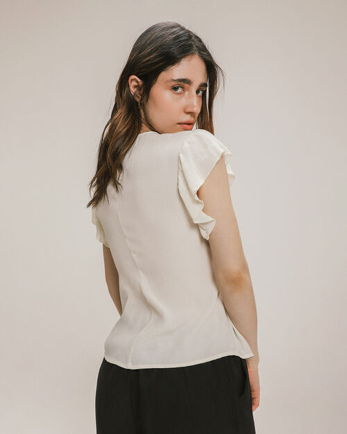 Blusa Olanes Beige
