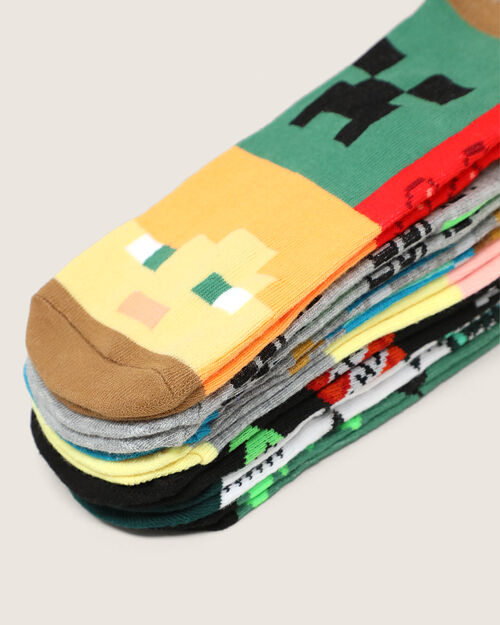 Pack 7 Calcetines Minecraft