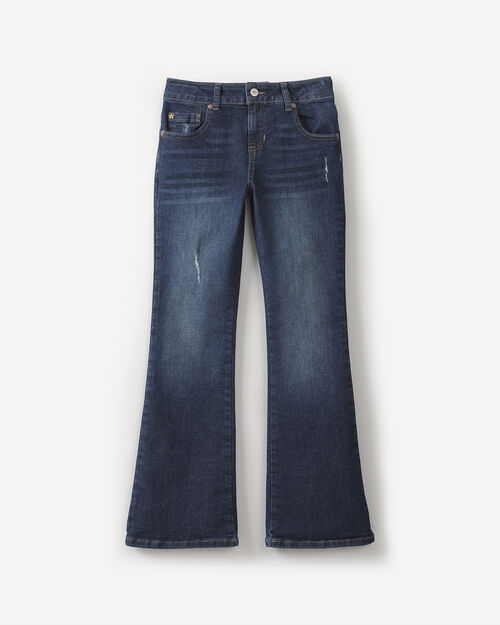 Jeans Flare Azul Marino