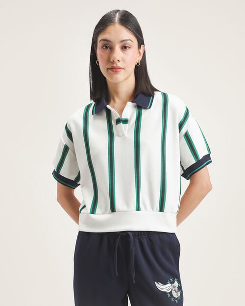 Polo Rayas Tejida