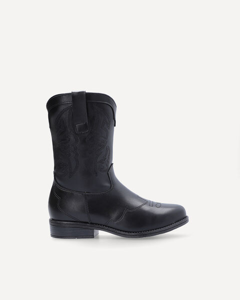 Botas Vaqueras Negras