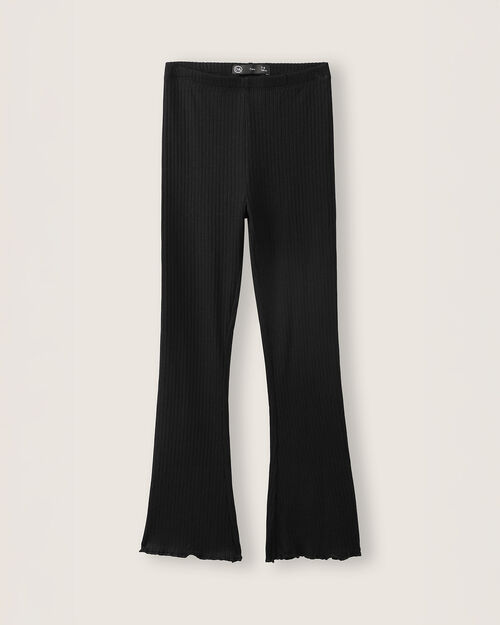 Leggings Flare De Rib