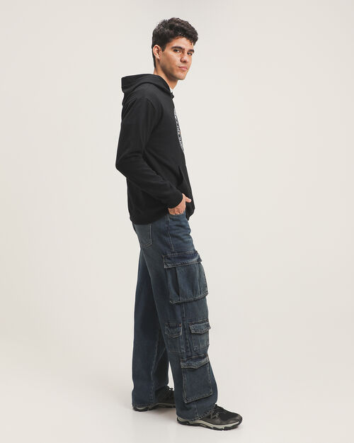 Jeans Fit Baggy Cargo