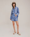 Short Bolsillos Azul,AZUL ACERO