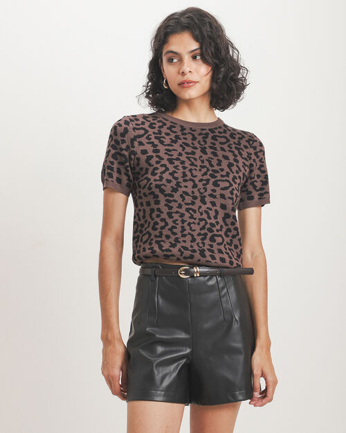 Top Animal Print
