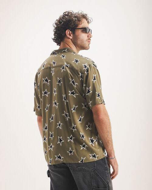 Camisa Fit Relaxed Estampada