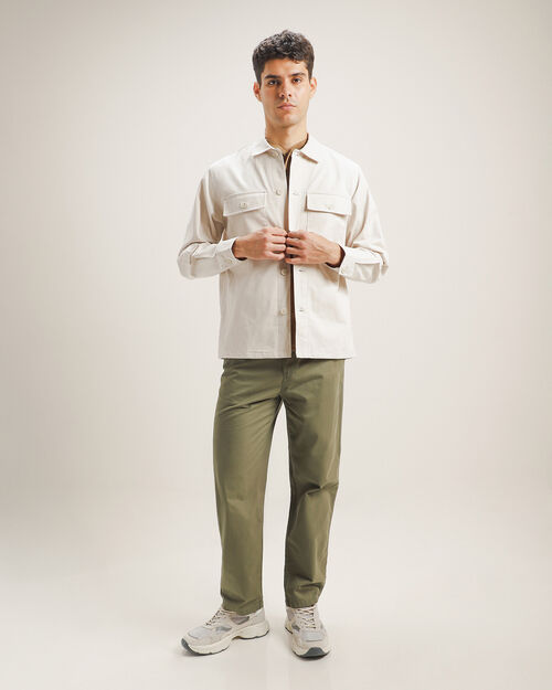 Sobrecamisa Gris Fit Regular