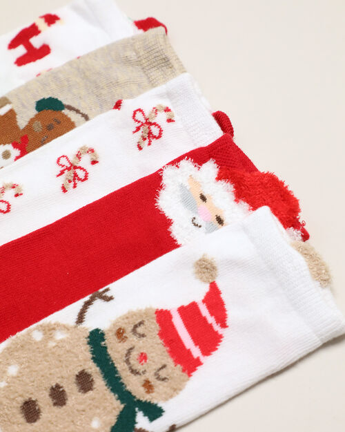 Pack 5 Calcetines Navideños