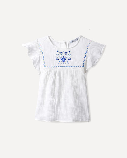 Conjunto Blanco Bordado