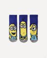 Pack 3 Calcetines Minions,AZUL MARINO