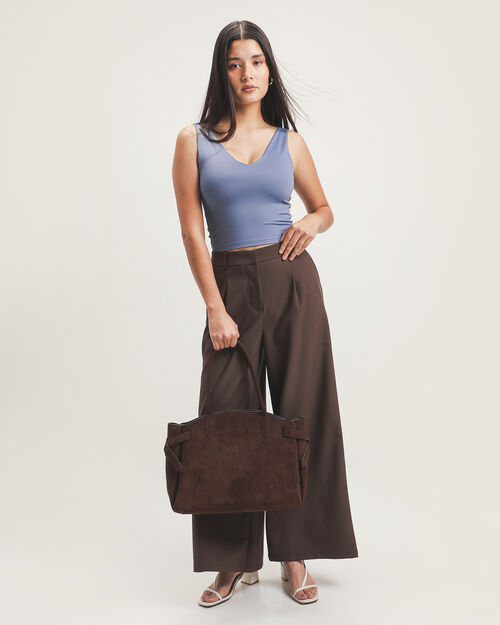 Crop Top B&aacute;sico Tirantes