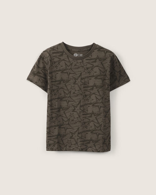 Playera Gris Dise&ntilde;o Estrellas