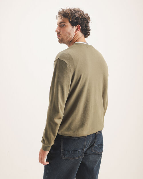 Suéter Verde De Punto