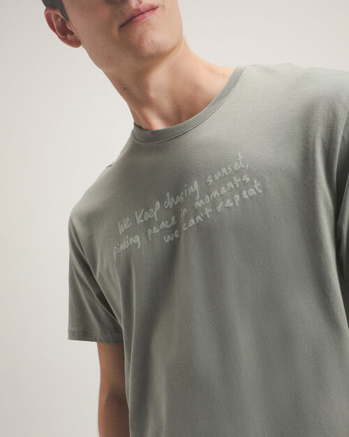 Playera Fit Regular Verde