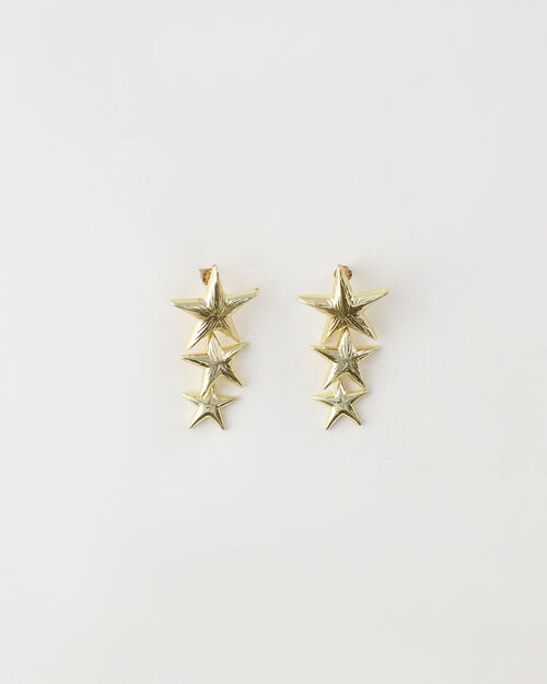 Aretes Estrellas Doradas