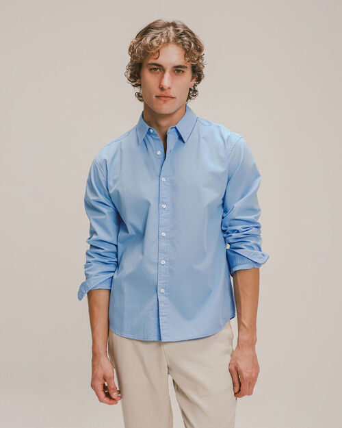 Camisa Relaxed Azul