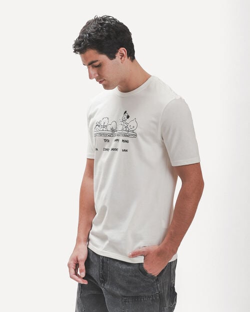 Playera Blanca BT21