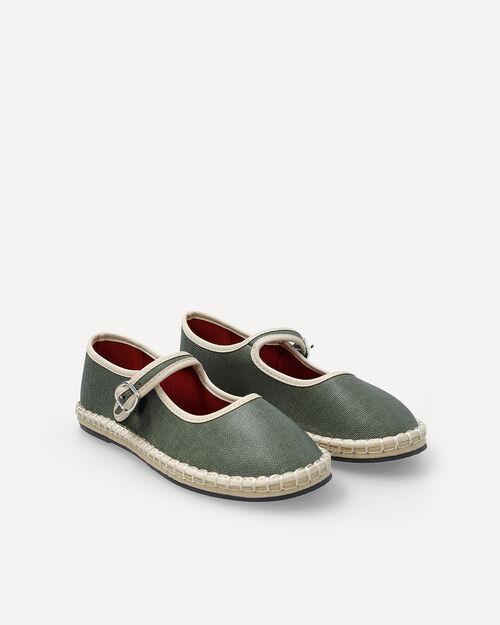 Balerina Verde Plana