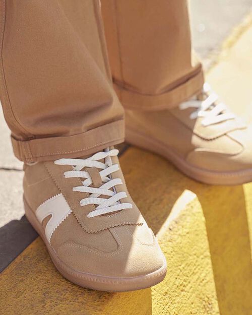 Tenis Beige Retro