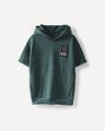 Sudadera Con Gorro Verde,VERDE OBSCURO