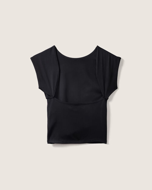 Playera Estampado Café