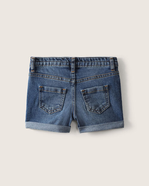 Short Azul De Mezclilla