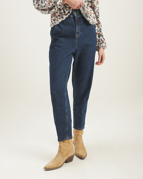 Jeans Fit Baggy Azul