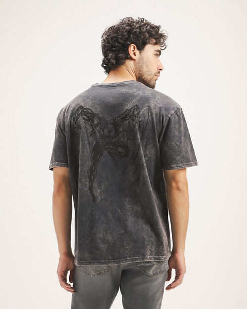 Playera Gris Diseño Venom