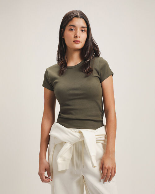 Playera Verde Manga Corta